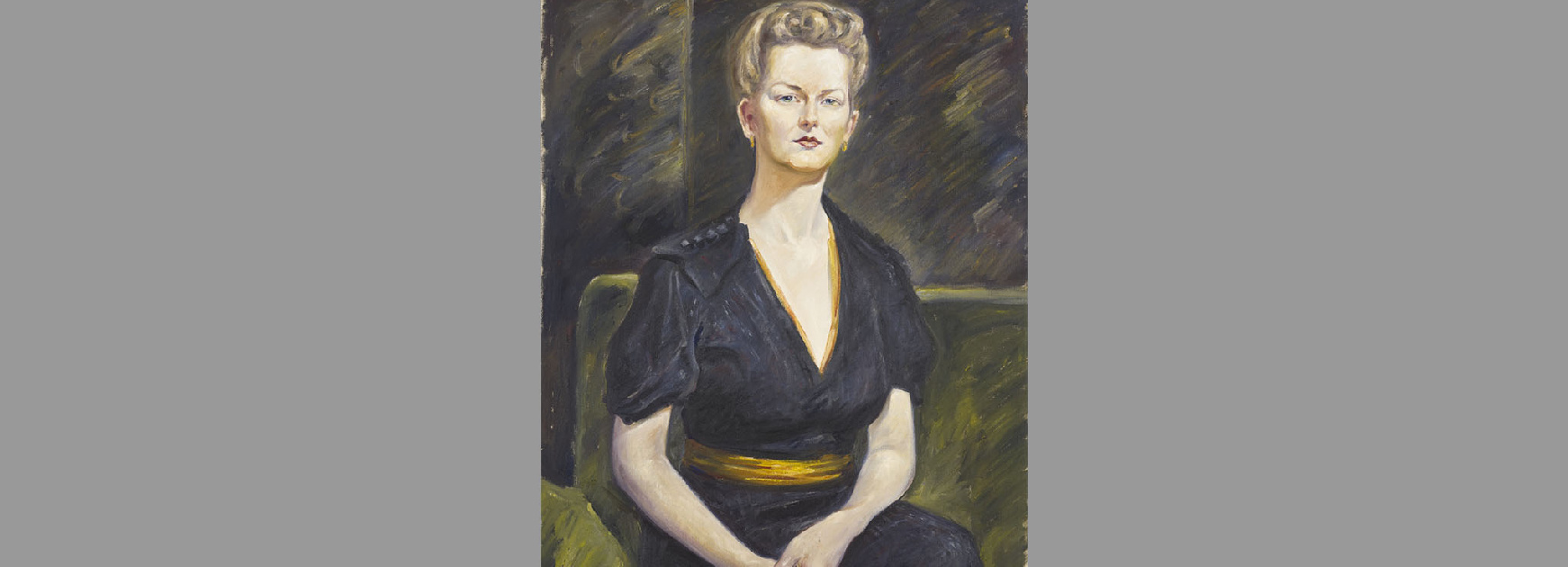 Portrait of Clyfford Still's wife Patricia