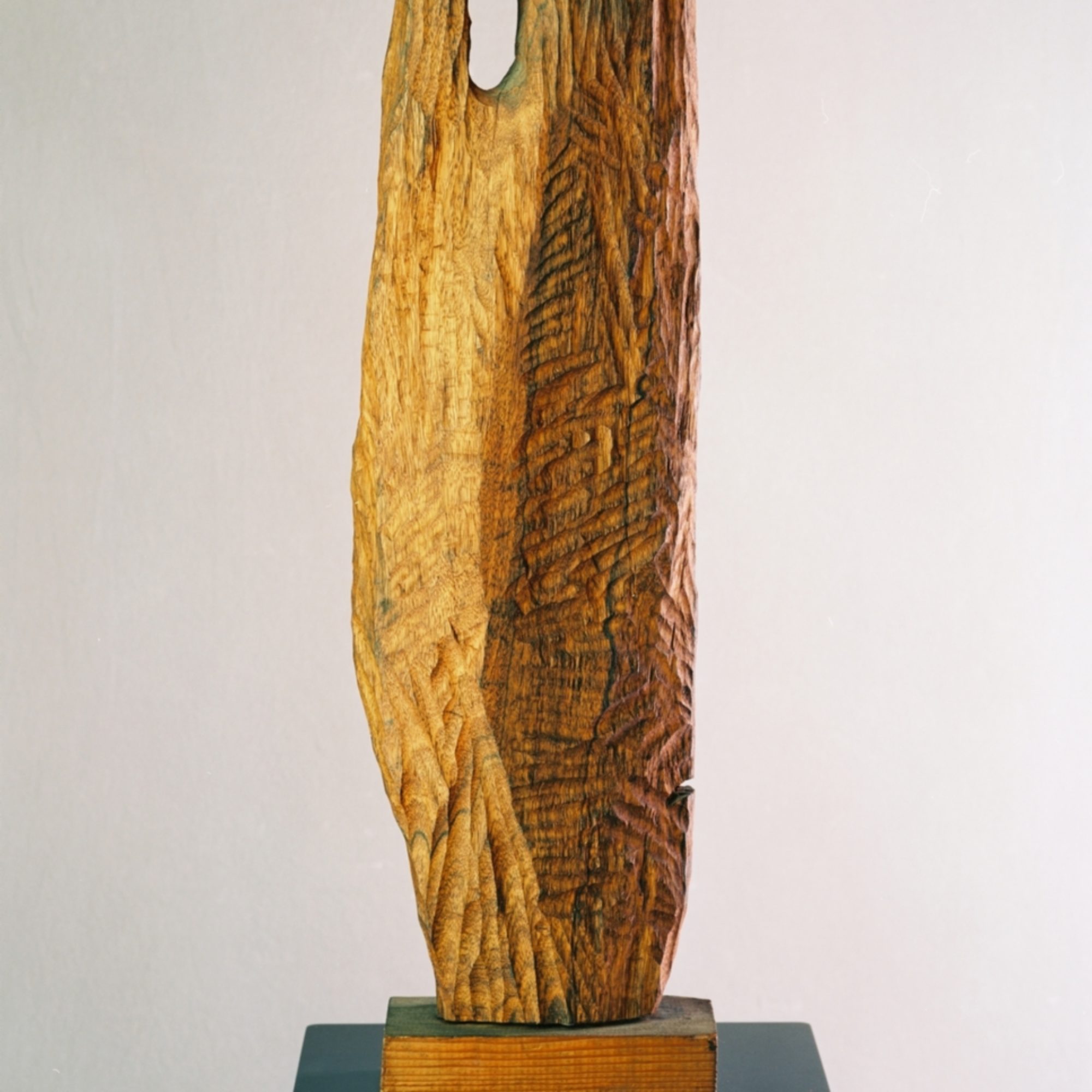 Carved wood sculpture