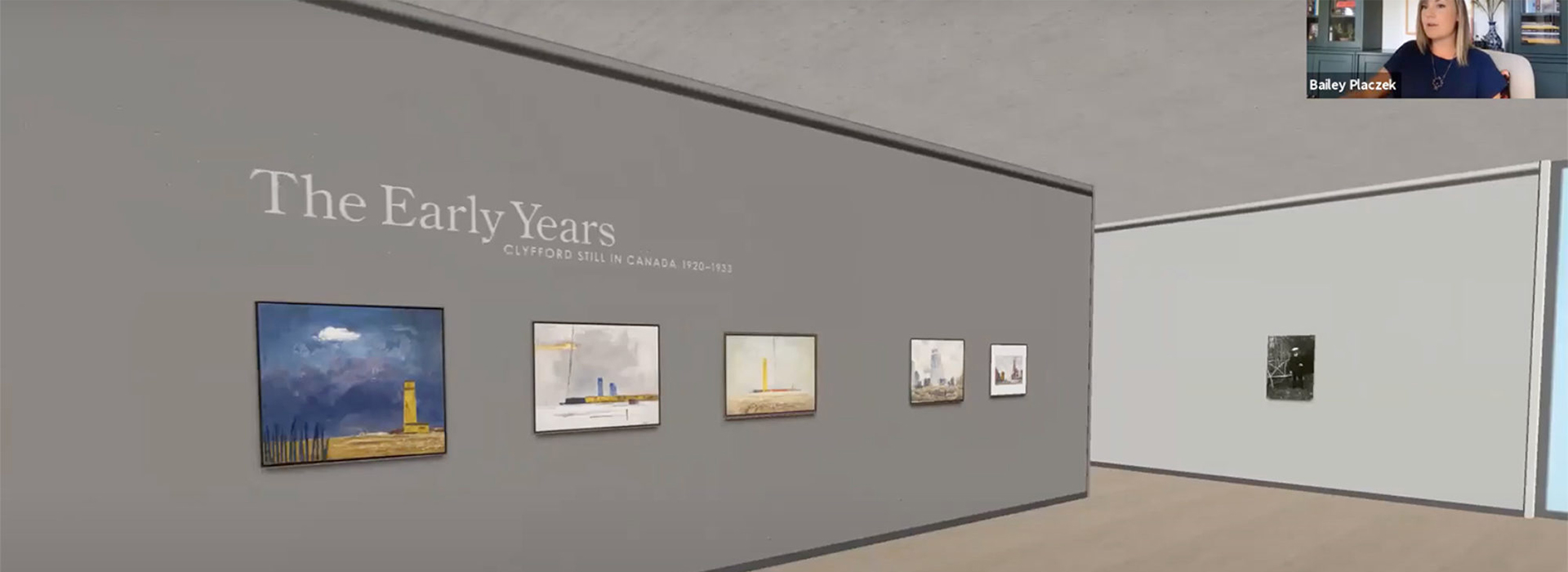 Screenshot from Virtual Curatorial Highlights Tour