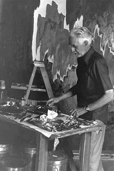 Clyfford Still painting PH-892, 1973