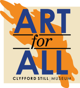 Art for All Clyfford Still Museum sticker