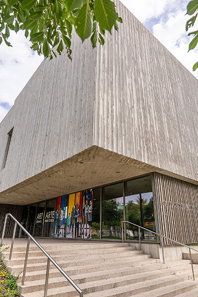 Exterior of the Clyfford Still Museum