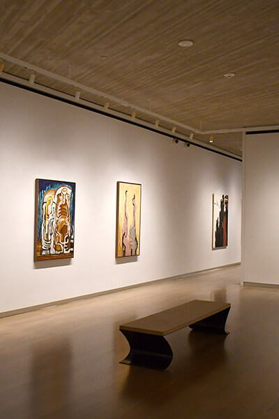 Installation image of Collection Highlights in gallery 2 at the Still